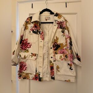 PILCRO FLORAL JACKET - size S - lightly used